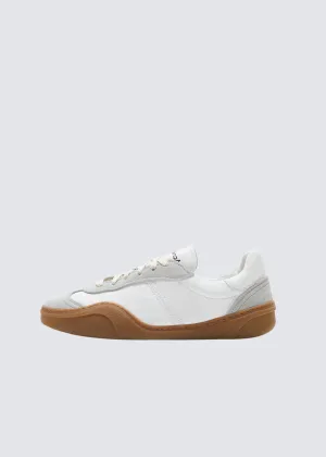 Lace-Up, White/Brown, Sneaker