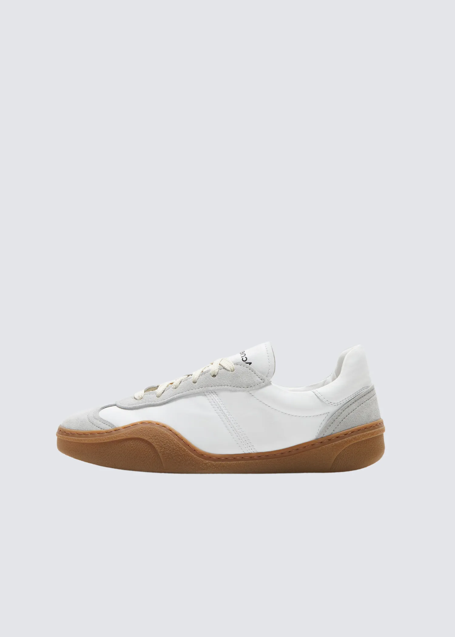 Lace-Up, White/Brown, Sneaker
