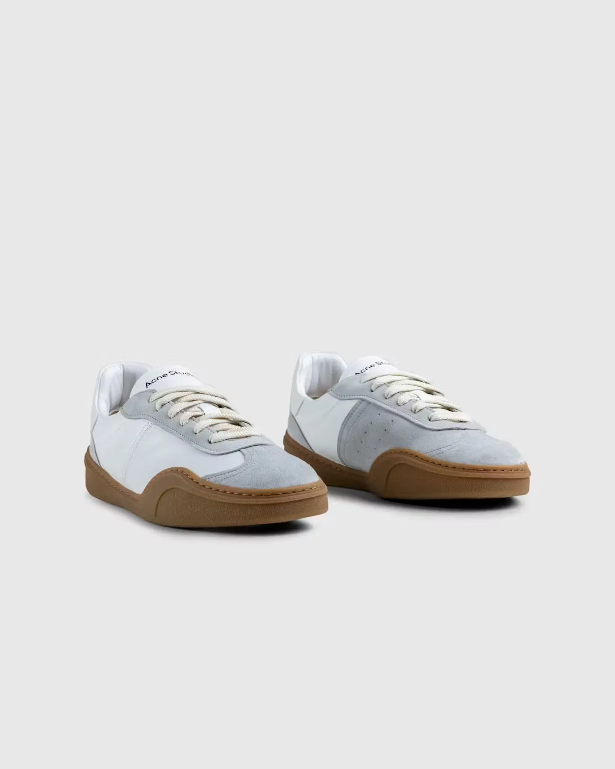 Lace-Up, White/Brown, Sneaker