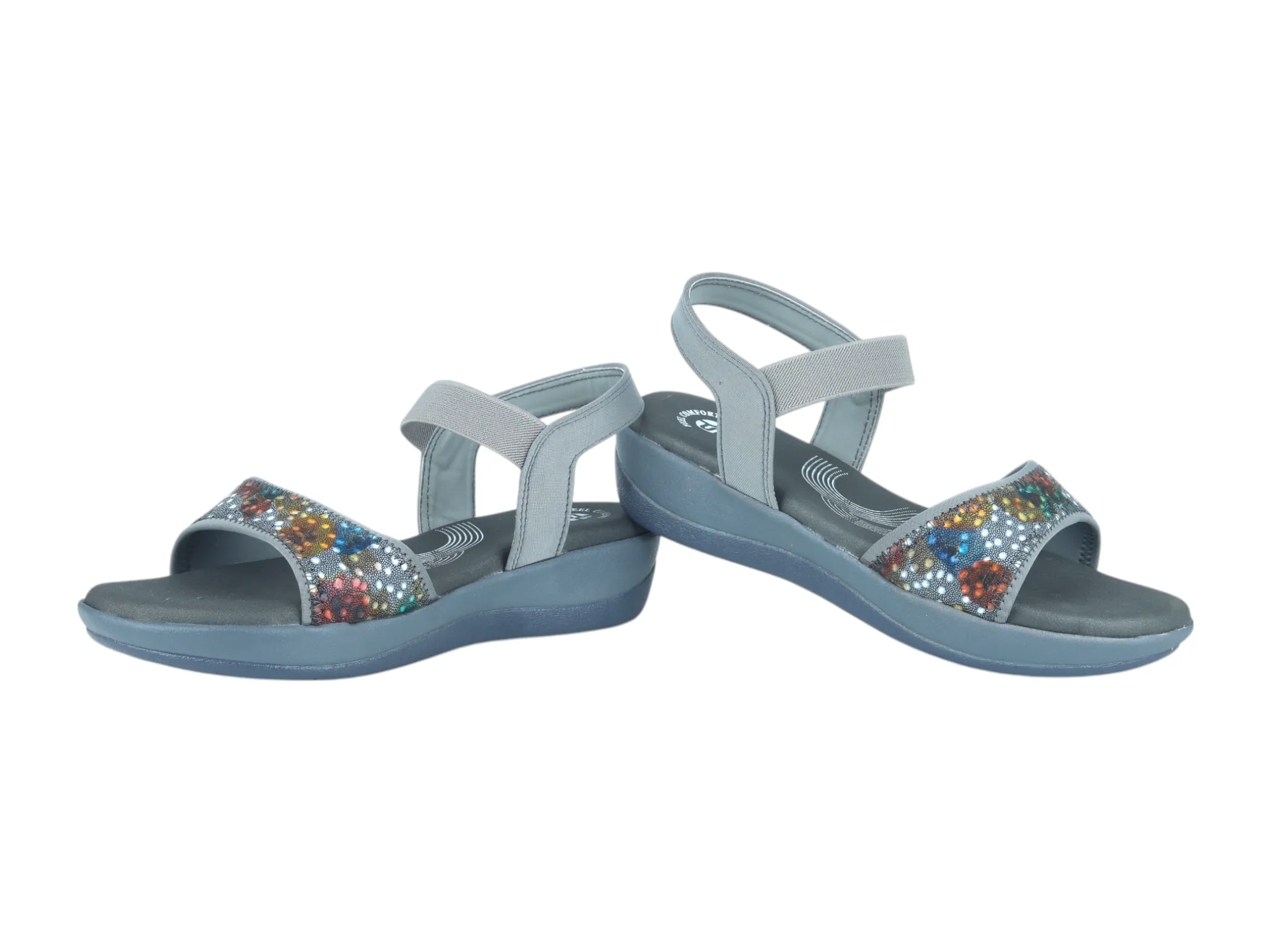 Ladies Comfort heel Sandal 56772