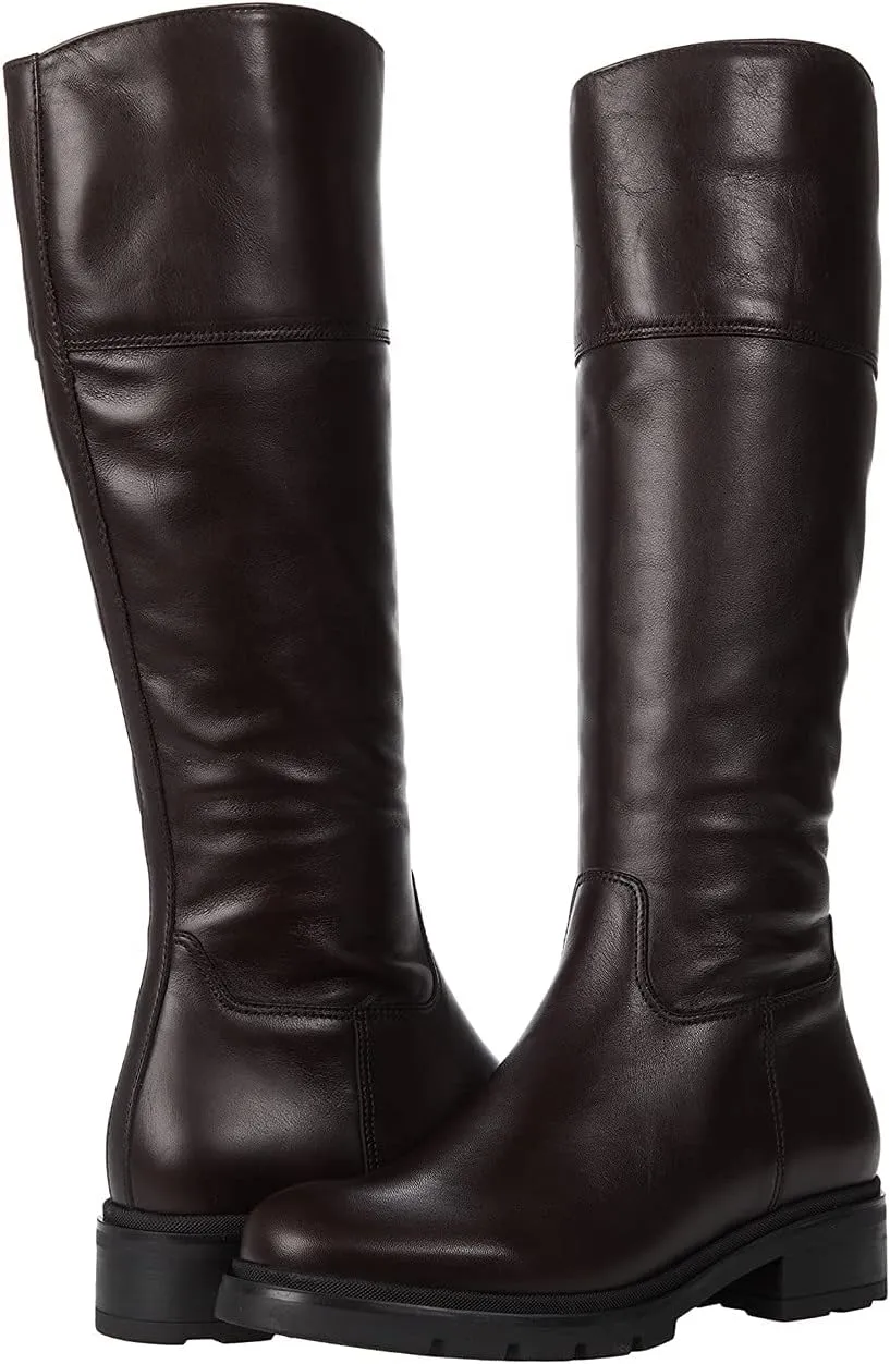Leather Knee-High Boot by La Canadienne