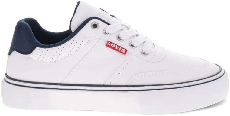 Levi's Kids Munro UL Synthetic Leather Casual Lace Up Sneaker Shoe