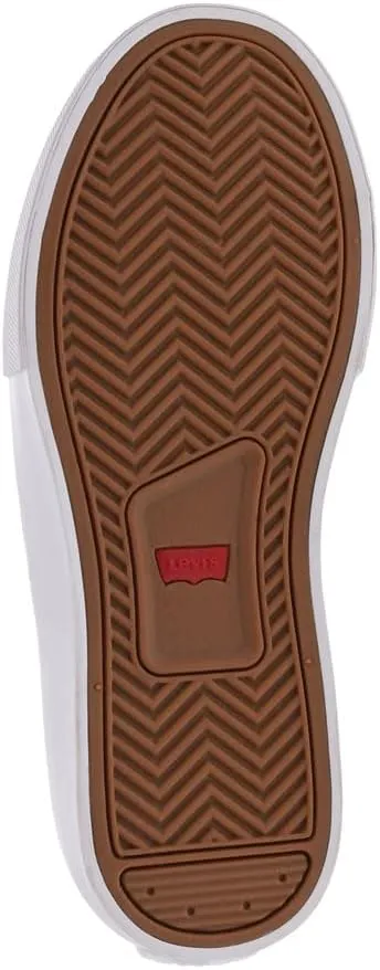 Levi's Kids Thane Synthetic Leather and Suede Casual Lace Up Sneaker Shoe