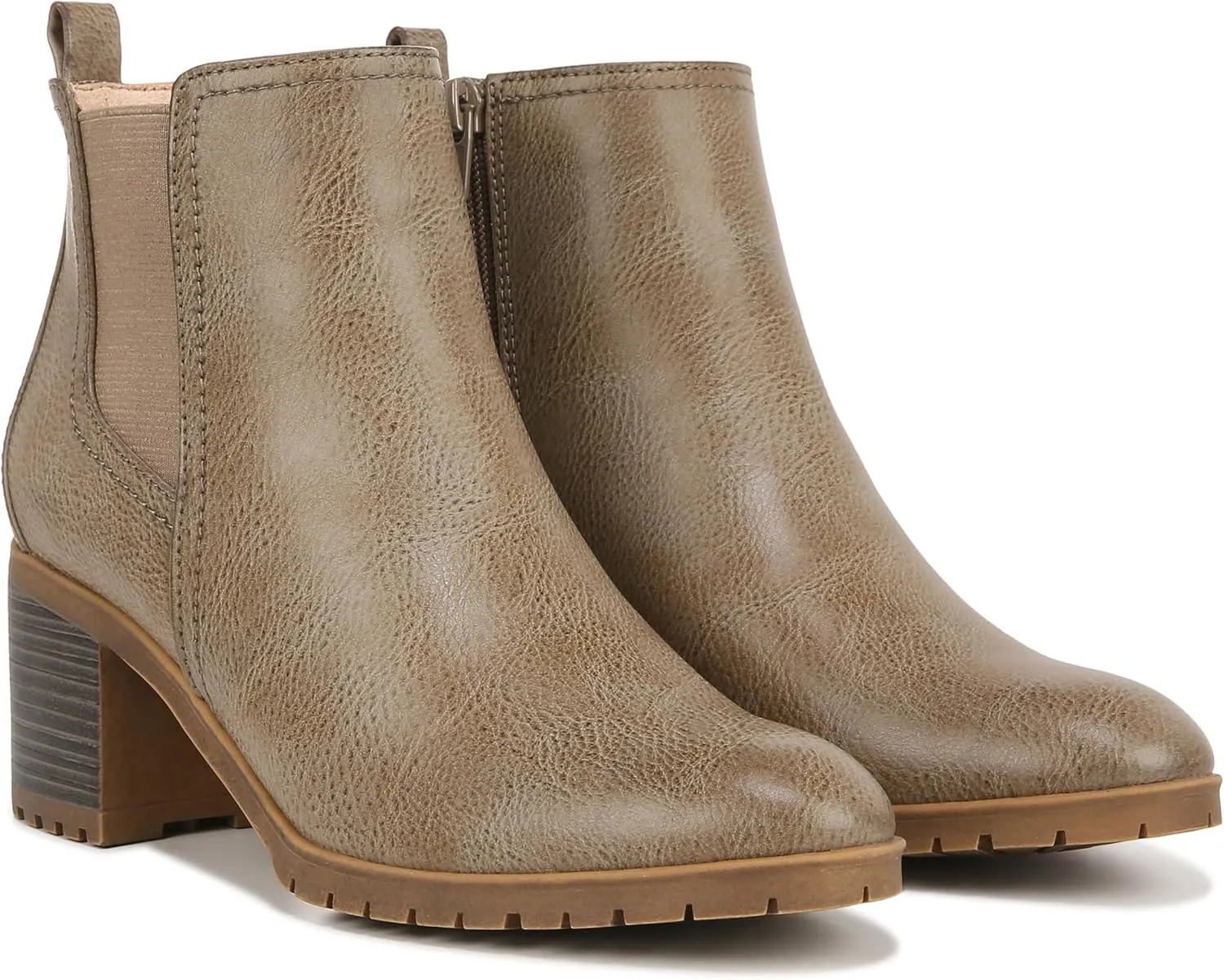 LifeStride Womens Mesa Boot Stone 9 M
