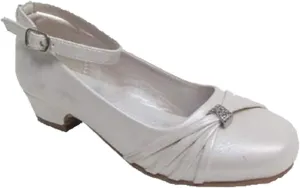 Little Angels Daisy-890E Low Heel w/Ankle Strap Shoe