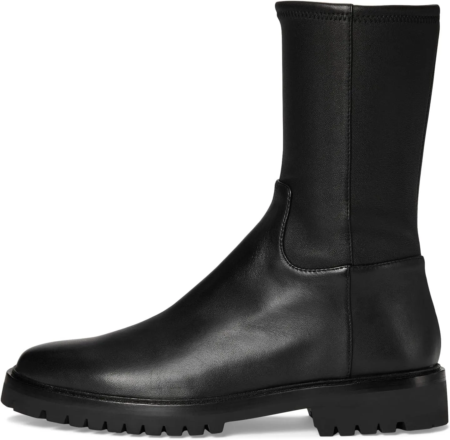 Loeffler Randall Women's Danny 35mm Tall Ankle Lug Sole Boots
