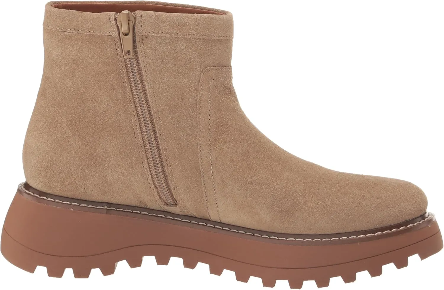 Lucky Brand Women's Chameli Lug Bootie Ankle Boot