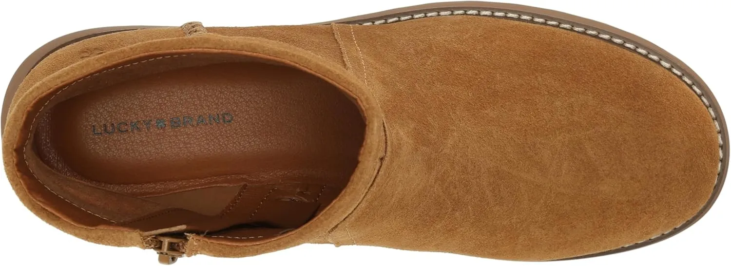Lucky Brand Women's Chameli Lug Bootie Ankle Boot