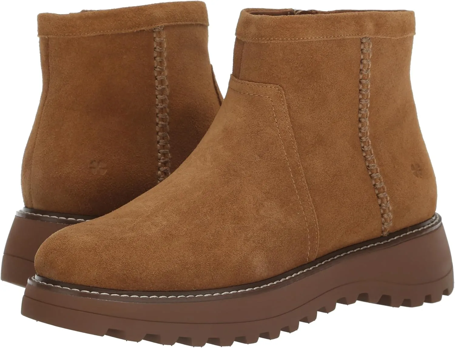 Lucky Brand Women's Chameli Lug Bootie Ankle Boot
