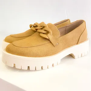 Madison Suede Platform Loafer