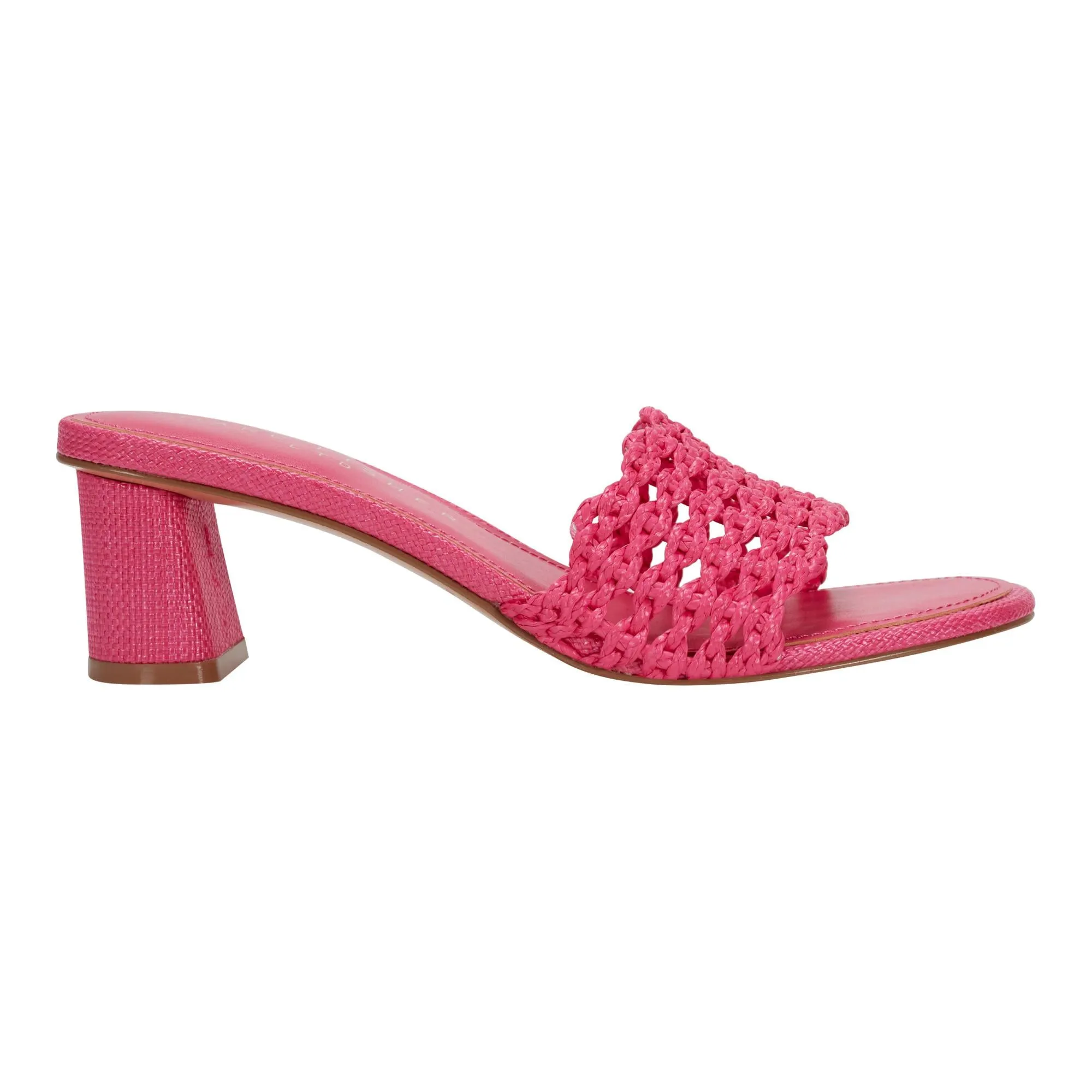 Marc Fisher LTD JAZMINE PINK89241/FT RAFFIA BRAID WOVE