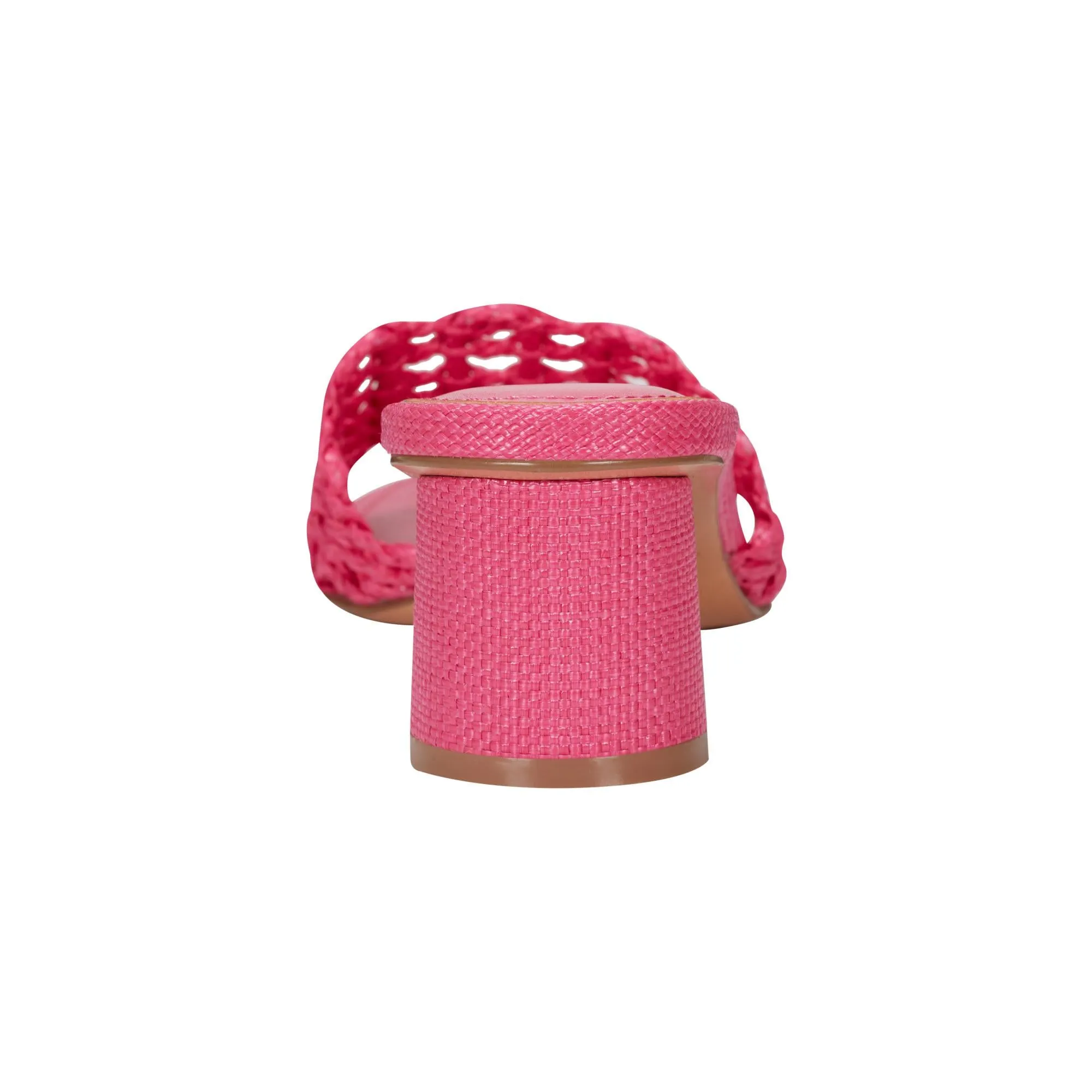 Marc Fisher LTD JAZMINE PINK89241/FT RAFFIA BRAID WOVE