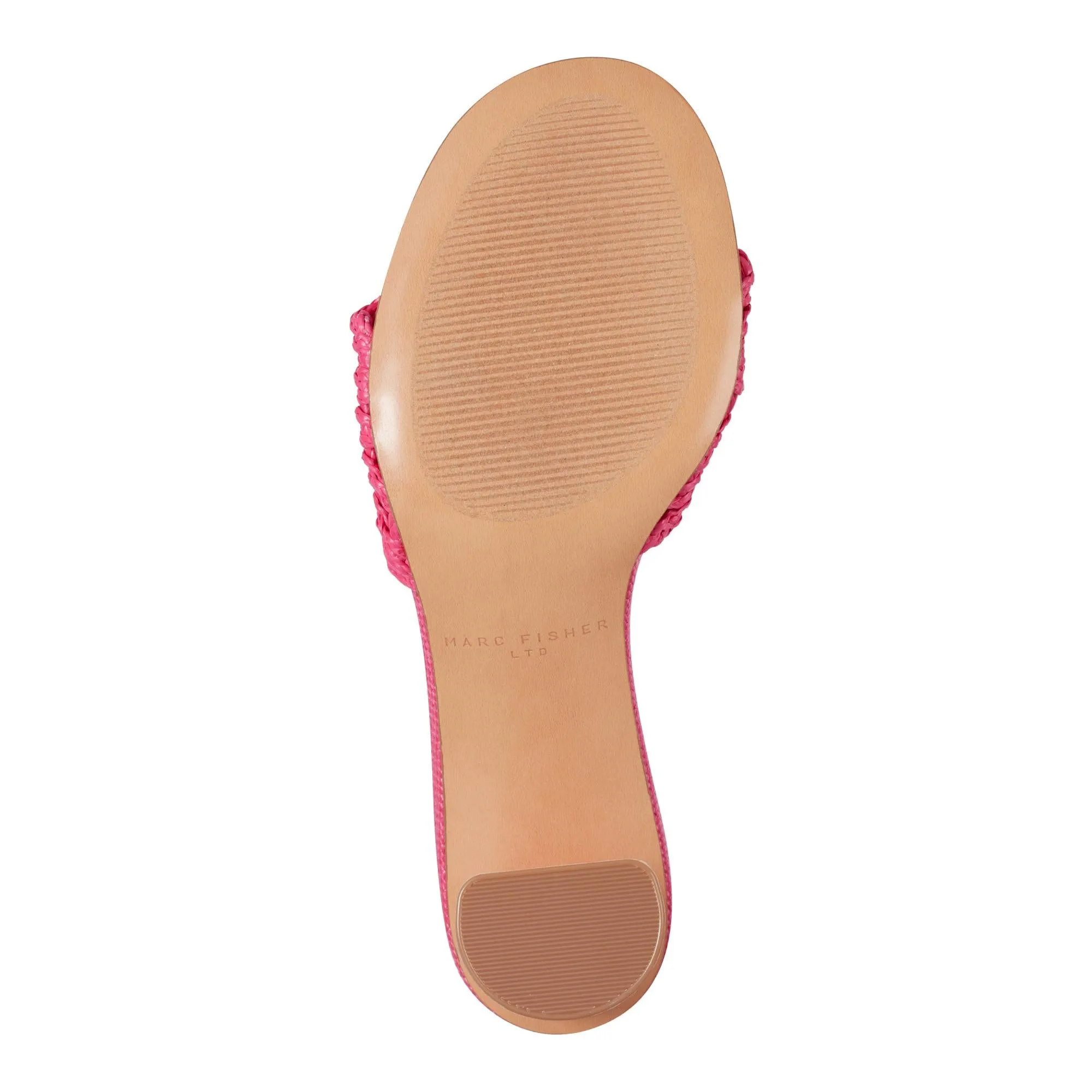 Marc Fisher LTD JAZMINE PINK89241/FT RAFFIA BRAID WOVE