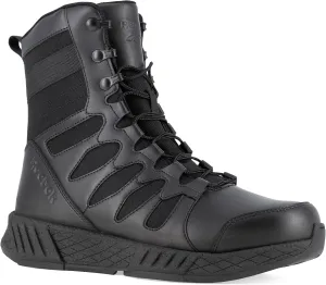 Men's Rb4379 Floatride Energy 8" Tactical Soft Toe Boot with Side Zipper Black Work & Safety
