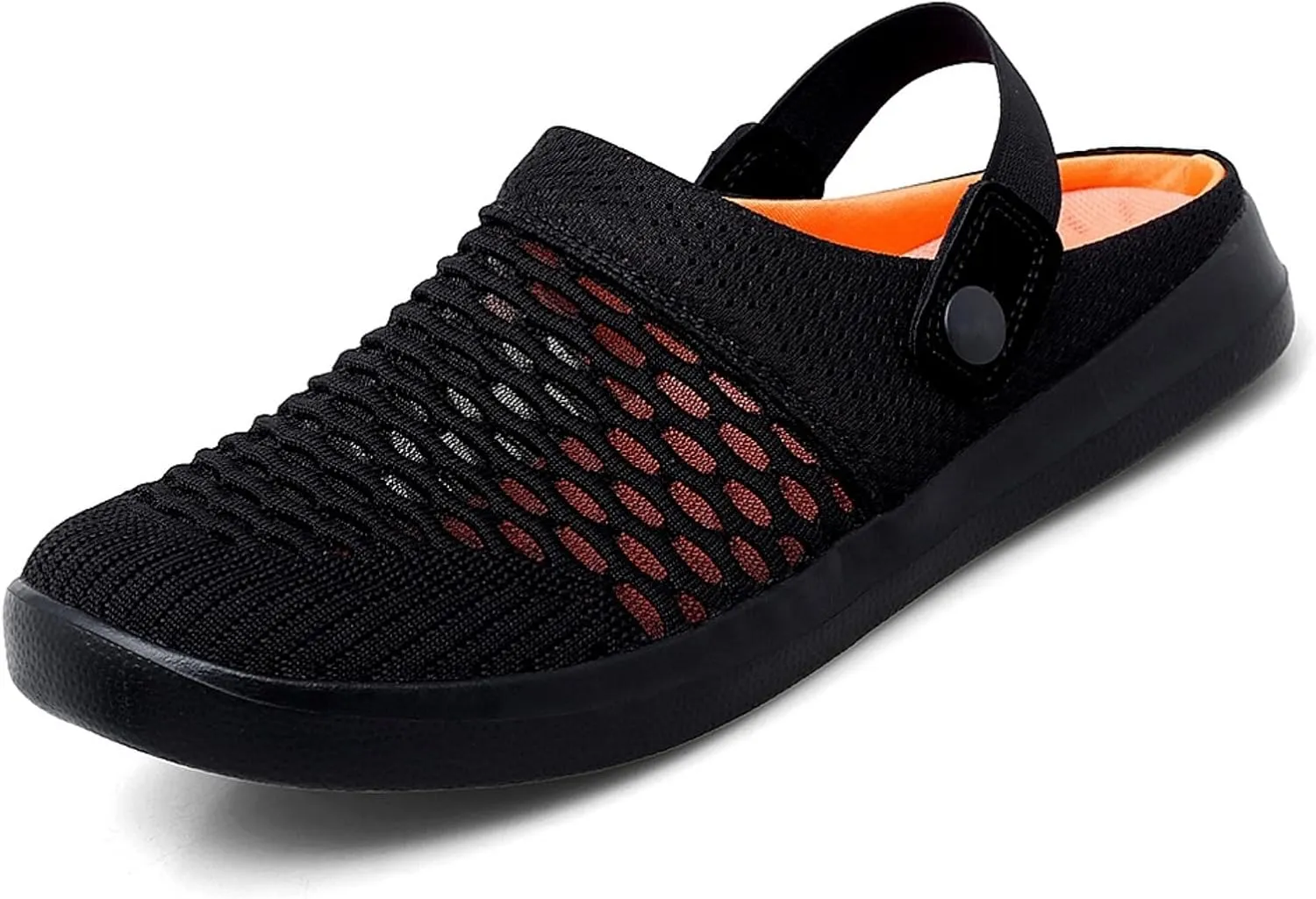Mens Womens Mules & Clogs Garden Shoes Breathable Mesh Walking Mules Sneakers Open Back Slip On Shoes Non-Slip Outdoor Beach Sandals Unisex