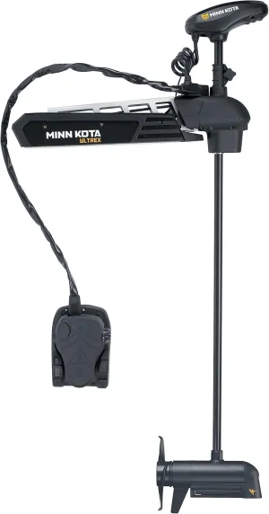 Minn Kota 1368887 Ultrex Freshwater Cable & Electric-Steer Bow-Mount Trolling Motor with MEGA Down/Side-Imaging & i-Pilot Link GPS, 112 lbs Thrust, 60" Shaft