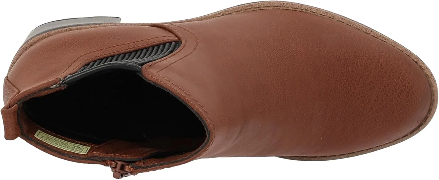 Naturalizer Women's Madalynn Gore Lug Sole Heeled Ankle Bootie