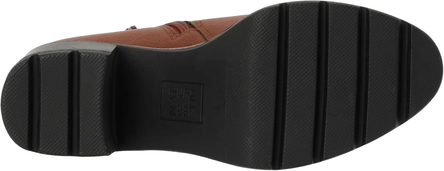 Naturalizer Women's Madalynn Gore Lug Sole Heeled Ankle Bootie