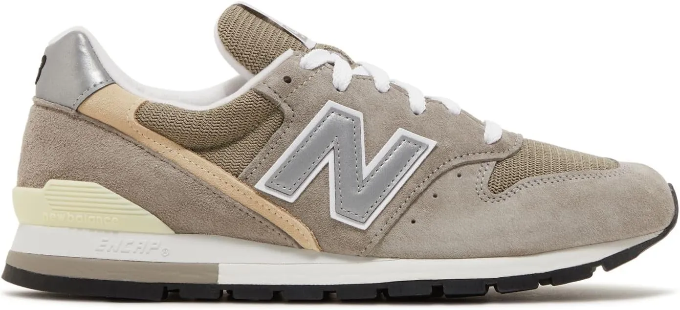 New Balance Men's 996 Sneaker, Grey/Silver, Size 10.5
