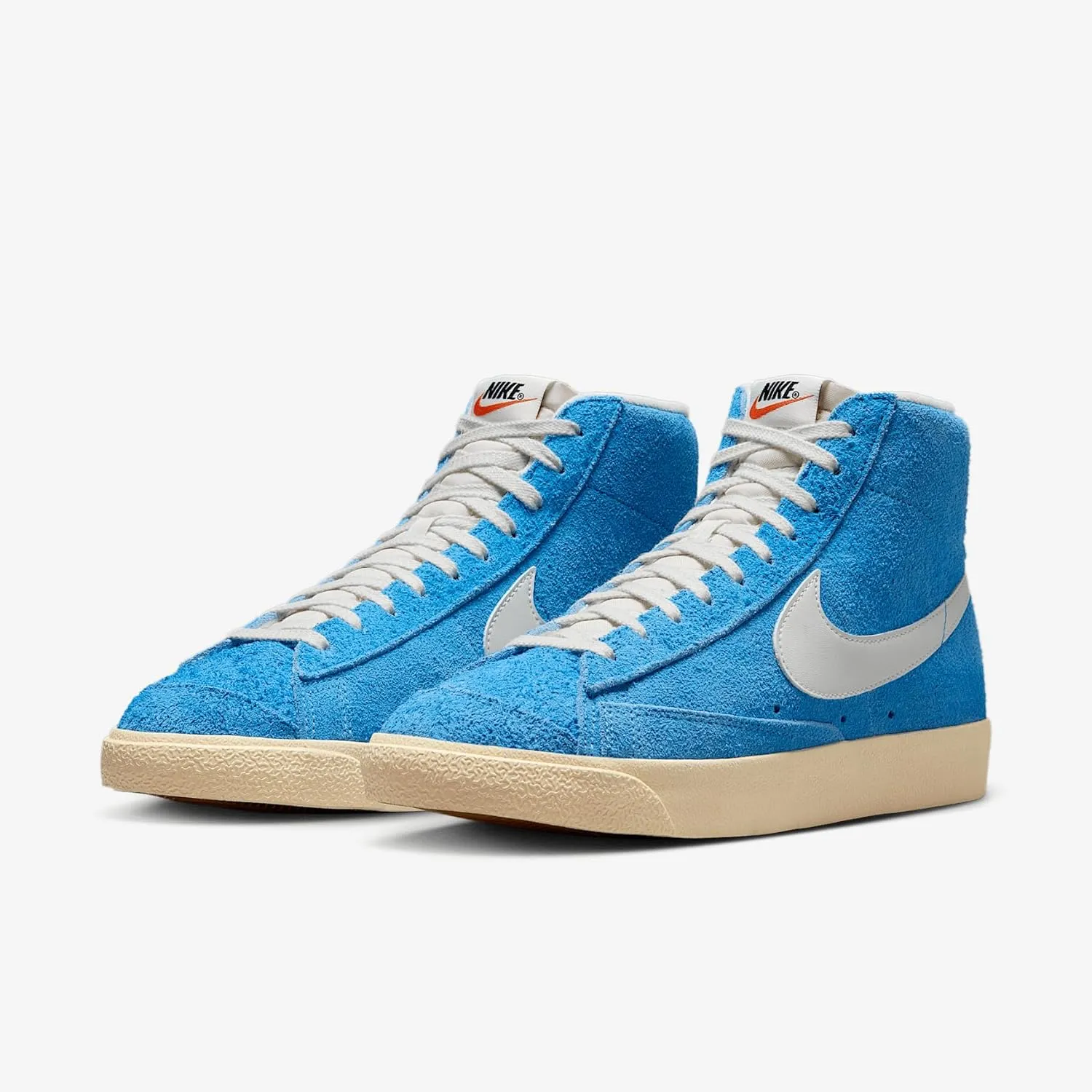 Nike Blazer Mid '77 Premium Men's Shoes (HF3157-400, University Blue/Muslin/Black/Sail)
