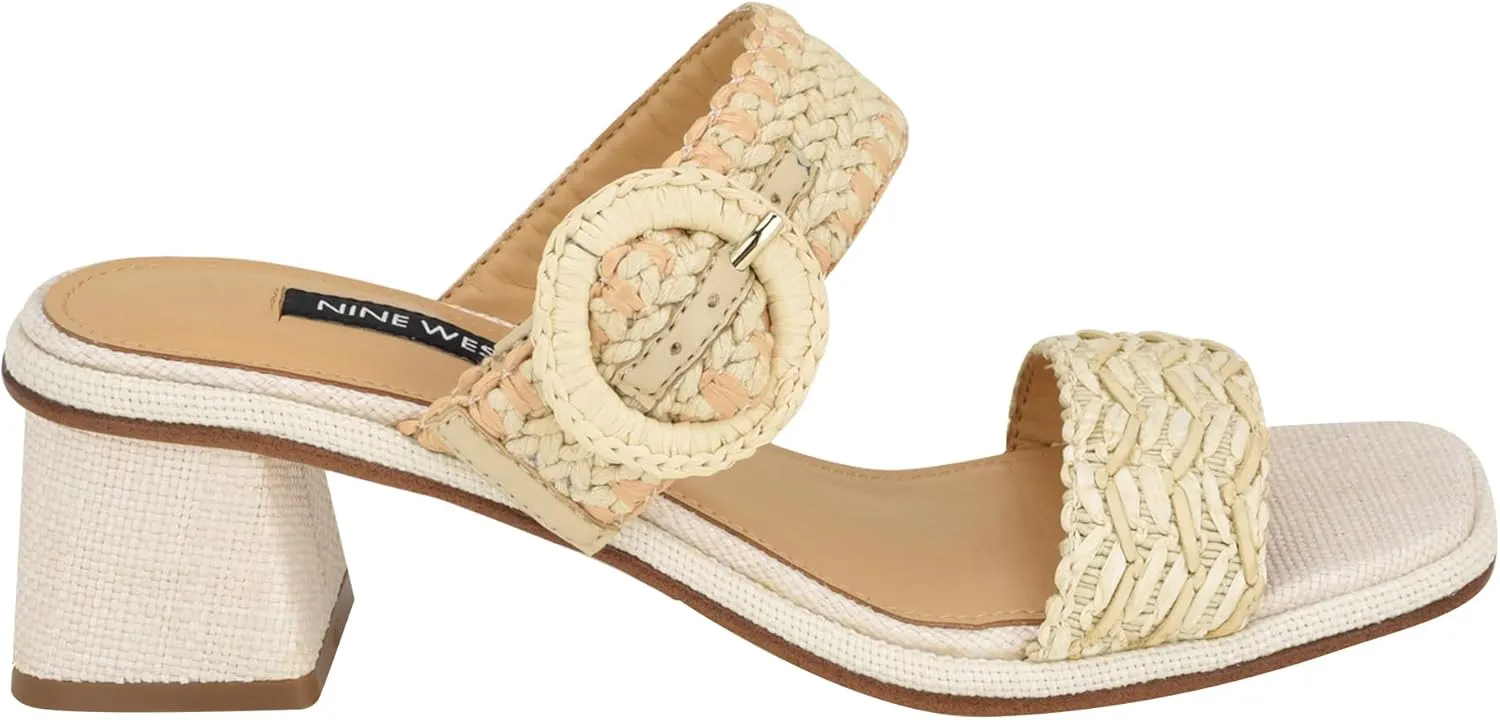 Nine West Women's Emerey Woven Slide Sandal