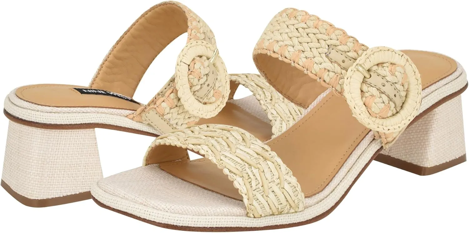 Nine West Women's Emerey Woven Slide Sandal