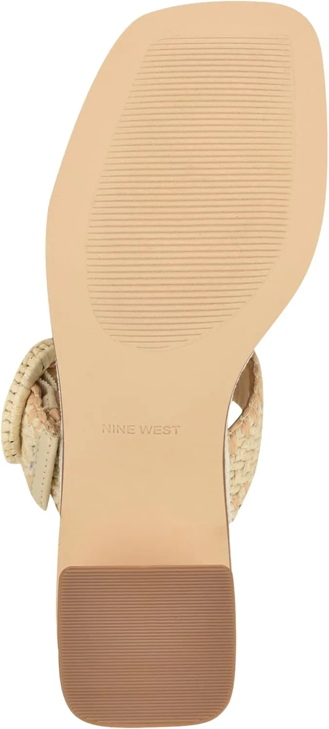 Nine West Women's Emerey Woven Slide Sandal