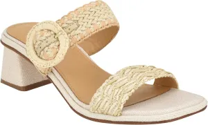 Nine West Women's Emerey Woven Slide Sandal