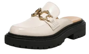 On Lug Rounded Price-cut Slip Sam Sole Edelman Evangeline Toe All-in-one Mules Circus Vanilla by