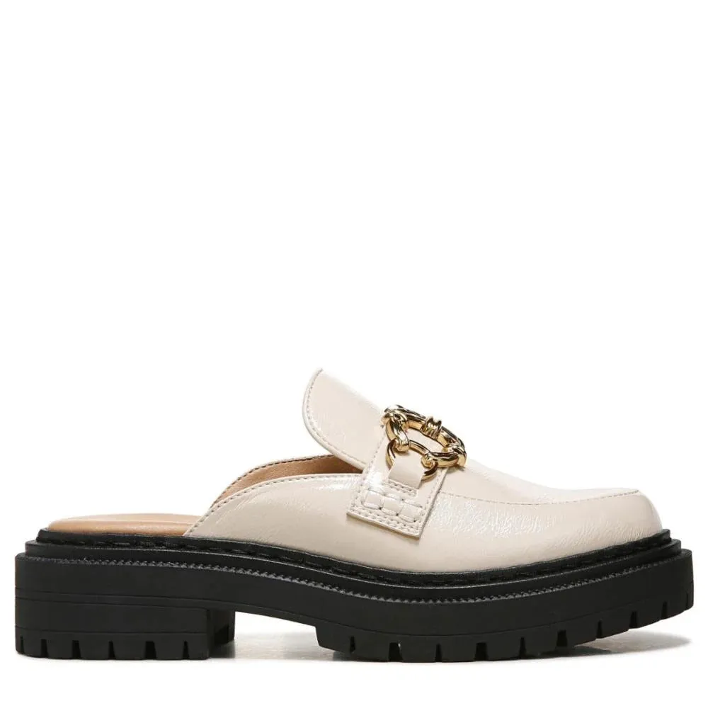 On Lug Rounded Price-cut Slip Sam Sole Edelman Evangeline Toe All-in-one Mules Circus Vanilla by
