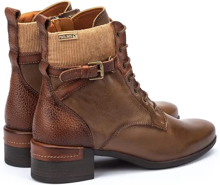 PIKOLINOS High-Heel Ankle Boot Leather Malaga for Woman