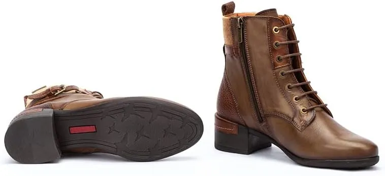 PIKOLINOS High-Heel Ankle Boot Leather Malaga for Woman