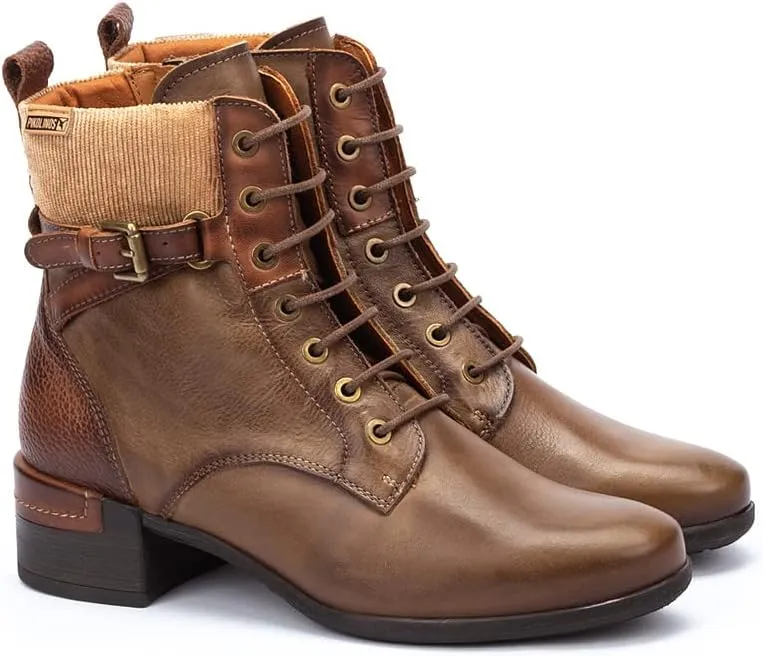PIKOLINOS High-Heel Ankle Boot Leather Malaga for Woman