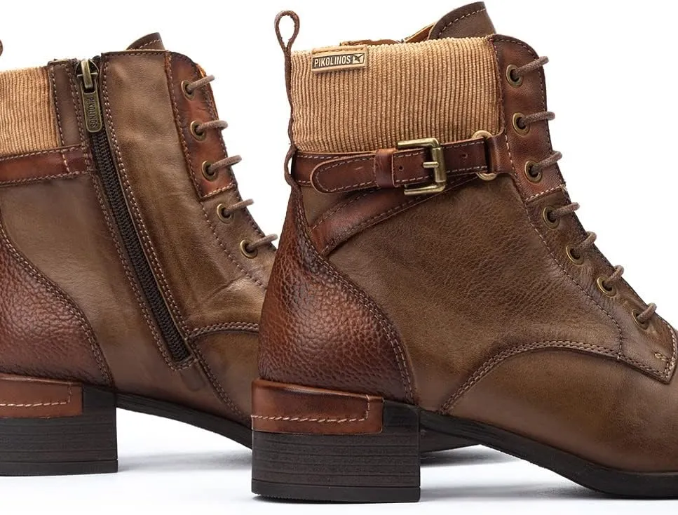 PIKOLINOS High-Heel Ankle Boot Leather Malaga for Woman