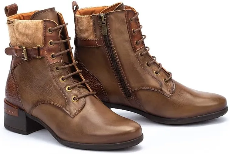 PIKOLINOS High-Heel Ankle Boot Leather Malaga for Woman