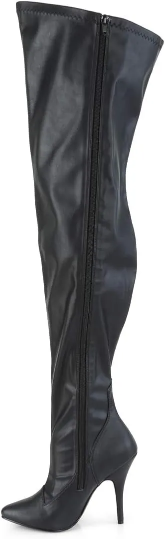 Pleaser Thigh high Boot RED SEDUCE-3000WC Stripper