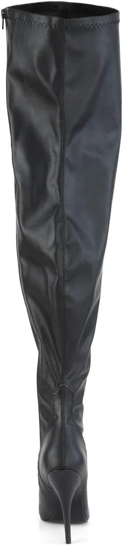 Pleaser Thigh high Boot RED SEDUCE-3000WC Stripper