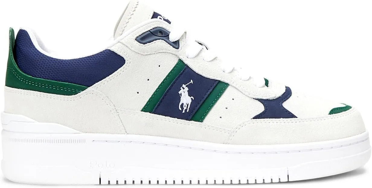 POLO RALPH LAUREN Men's Masters Sport Leather-Suede Sneaker
