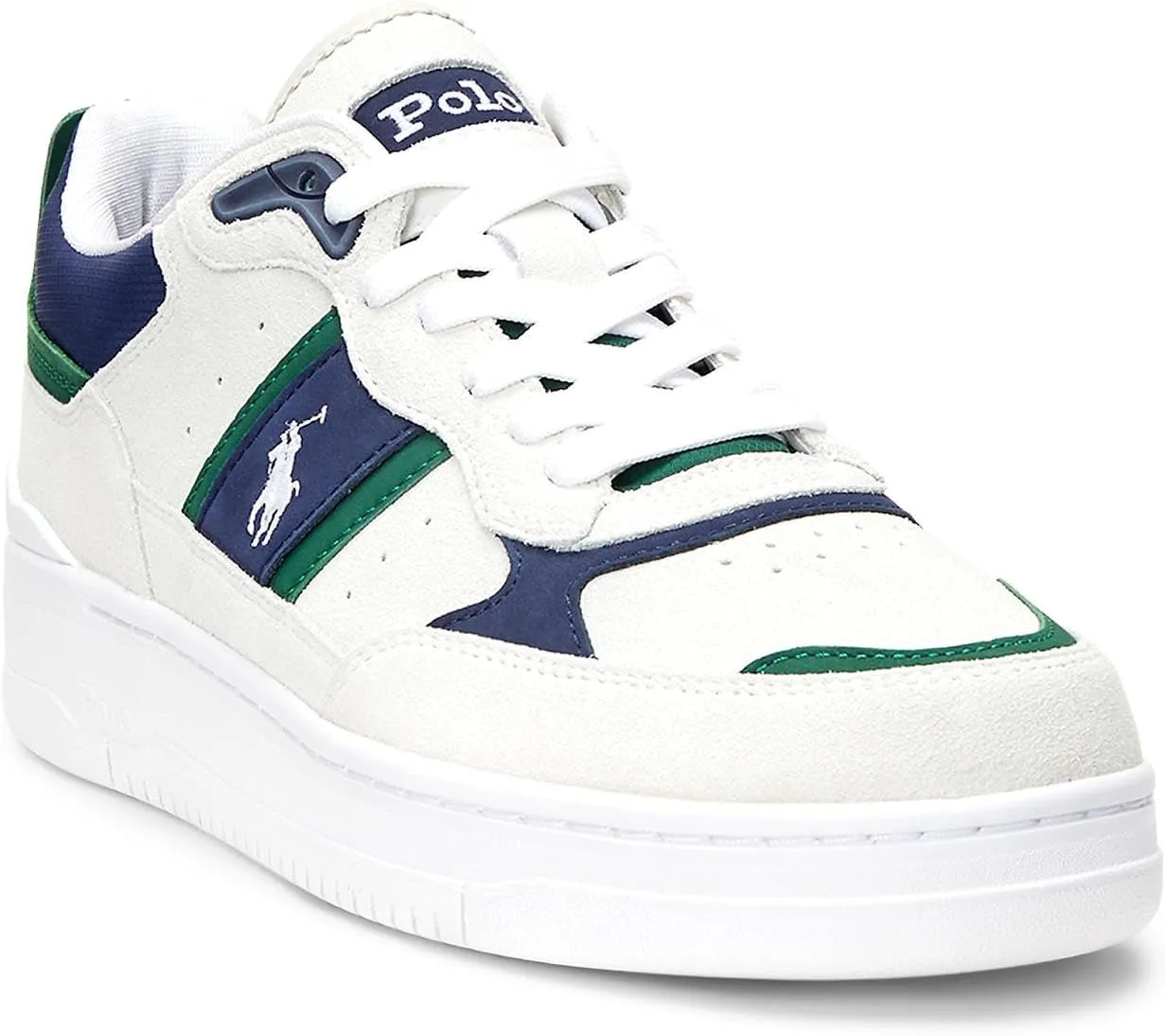 POLO RALPH LAUREN Men's Masters Sport Leather-Suede Sneaker
