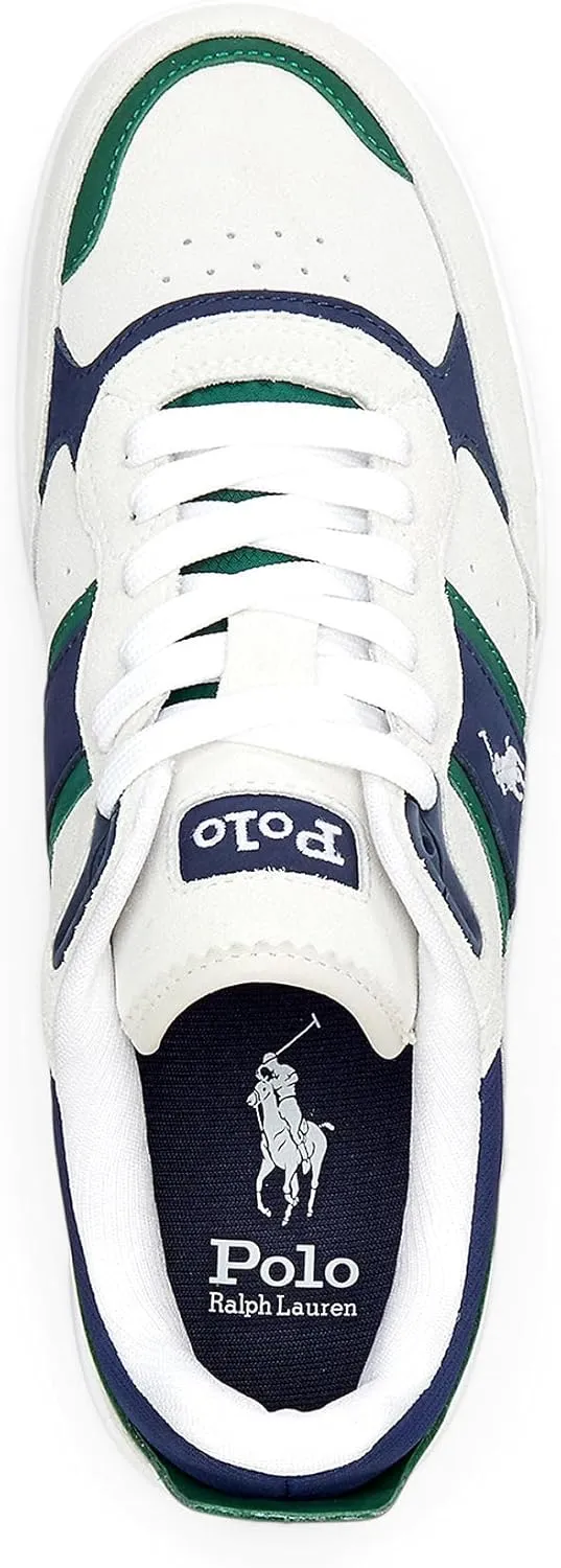 POLO RALPH LAUREN Men's Masters Sport Leather-Suede Sneaker