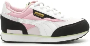 Puma Kids Girls Future Rider Bouquet Lace Up Sneakers Shoes Casual - Black, Pink, White - Size 2 M, 38820601