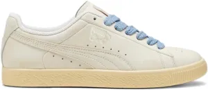PUMA Mens Clyde Nostalgia Lace Up Sneakers Shoes Casual - Off White - Size 7.5 M