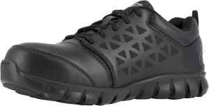 Reebok Work Women's Sublite Cushion Electic Hazard Alloy Toe Black - 7 Medium