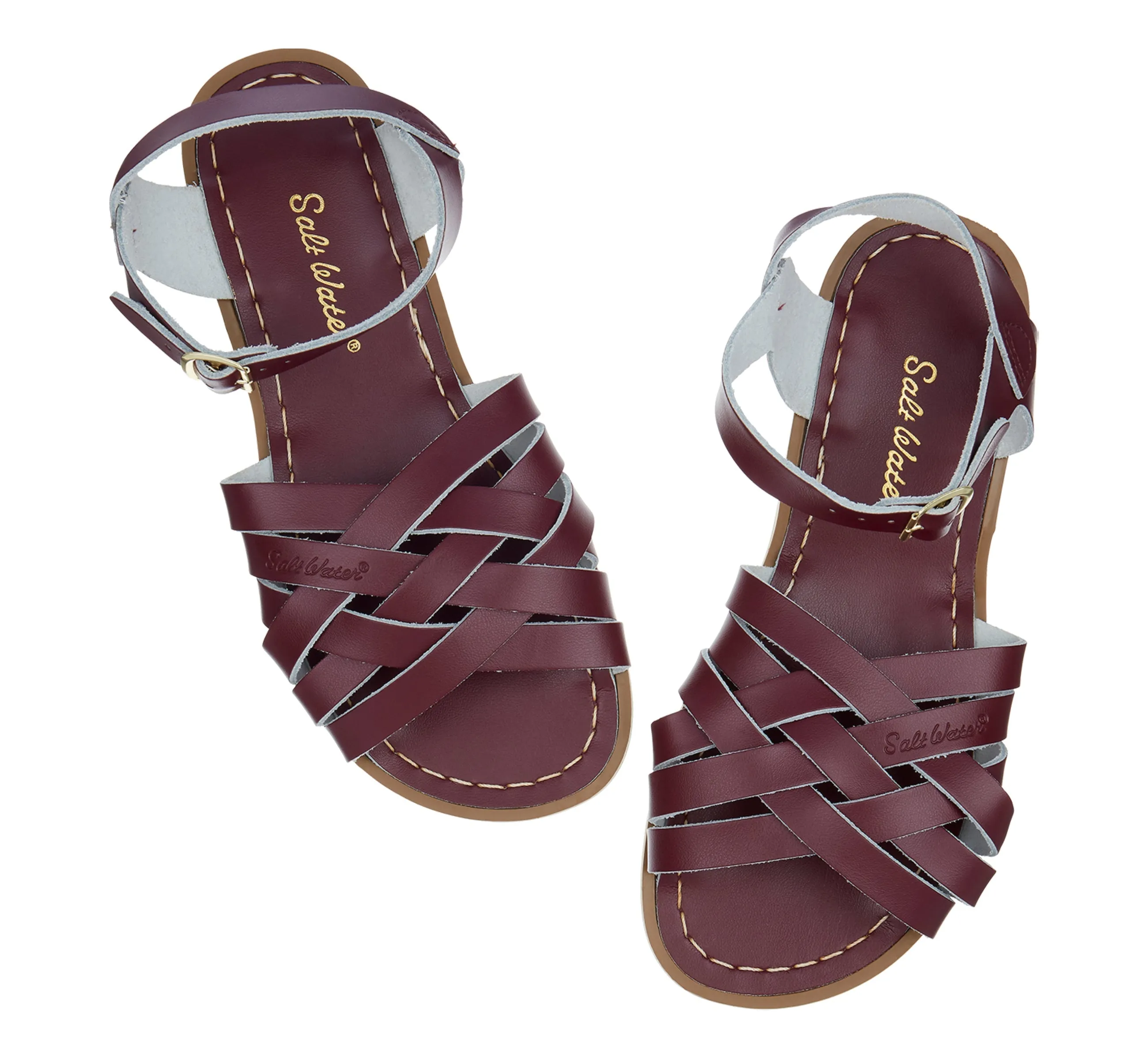 Retro Claret Womens Sandal