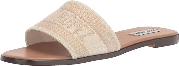 Seamless support Sandals Multi Flat Steve Woven Knox Madden Gold Rounded Strap Open Premium On Toe Slip