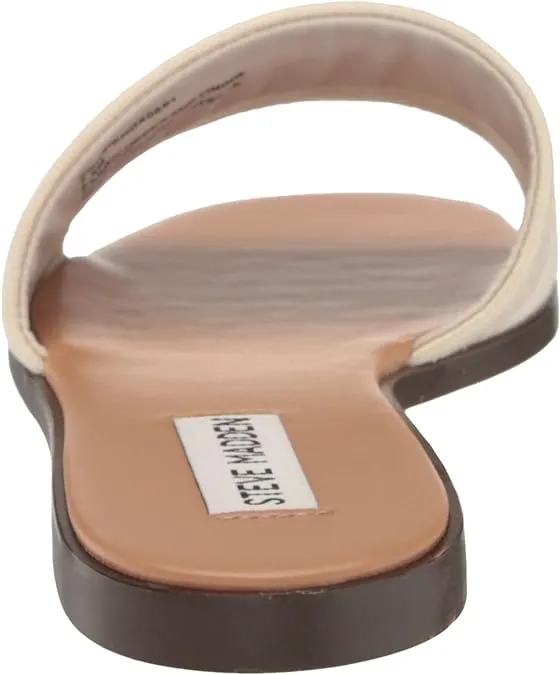 Seamless support Sandals Multi Flat Steve Woven Knox Madden Gold Rounded Strap Open Premium On Toe Slip