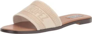 Seamless support Sandals Multi Flat Steve Woven Knox Madden Gold Rounded Strap Open Premium On Toe Slip