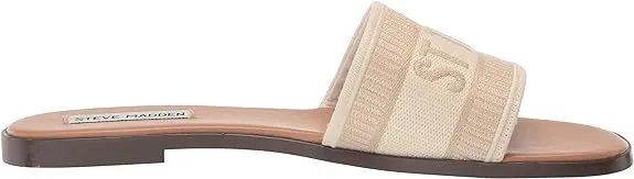 Seamless support Sandals Multi Flat Steve Woven Knox Madden Gold Rounded Strap Open Premium On Toe Slip