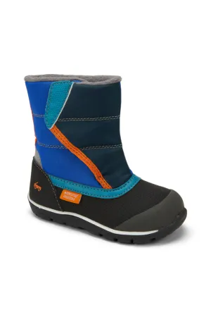 See Kai Run Boys Baker WP/IN Navy Blue Mix