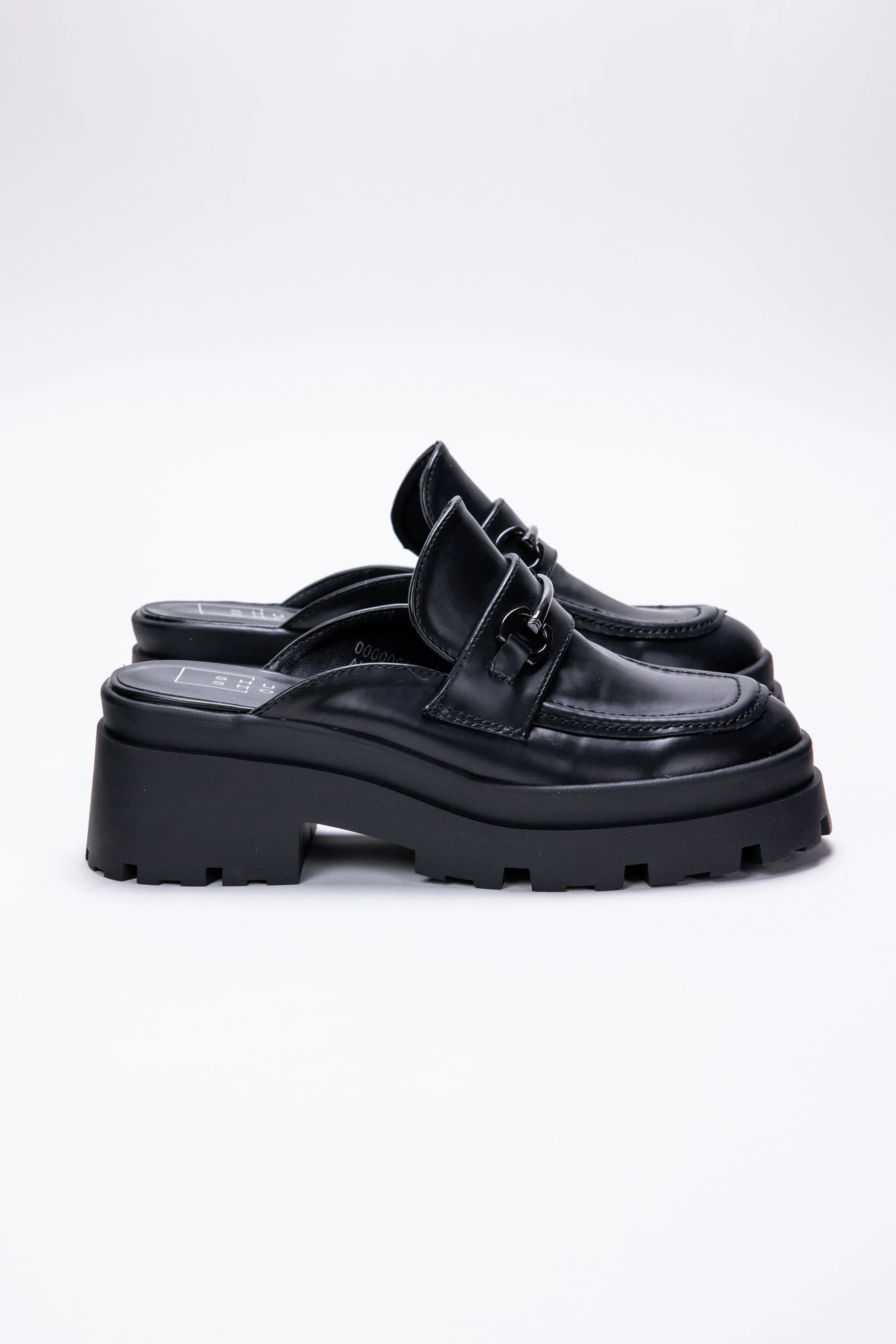 Shu Shop Audra Women's Chunky Heel Loafer Mule *Final Sale*